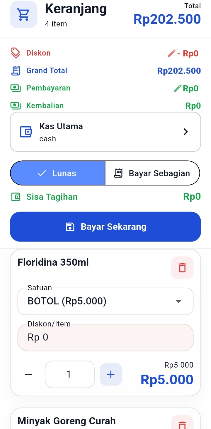 NiagaCore Android POS